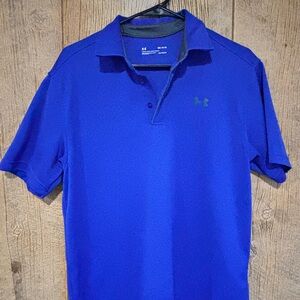 Under Armour Blue Performance Polo Shirt
